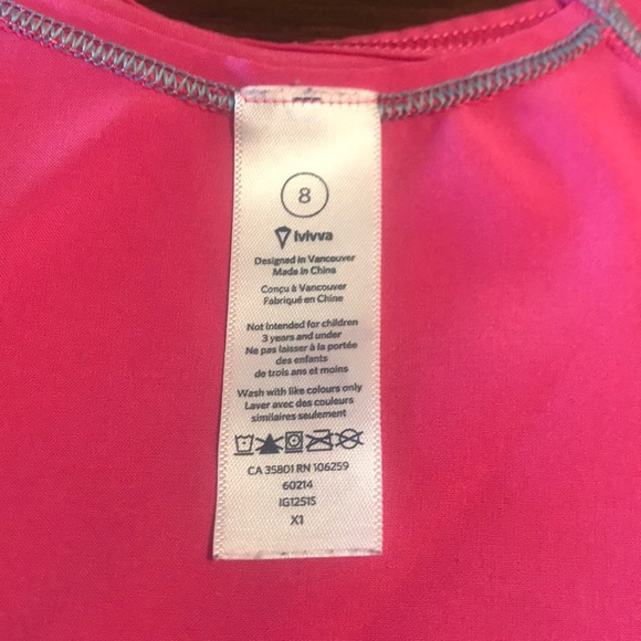 Ivivva Girls top Size 8 - Picture 7 of 7